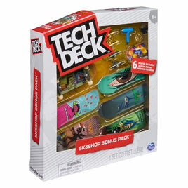 TECH DECK-Toy Machine Sk8shop Fingerboard Bonus Pack