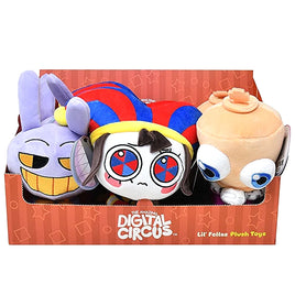 The Amazing Digital Circus Lil' Fellas 8 inch Plush Asst-6pcs PDQ
