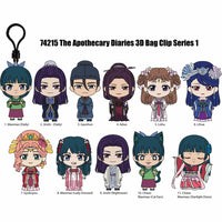 The Apothecary Diaries 3D Foam Keyring Blind Bag Asst-Series 1-24pcs PDQ
