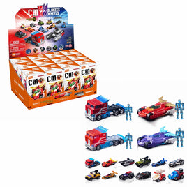 Transformers Wheels C1 Roll Out Mini Model Kits Asst-12pcs PDQ