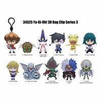 Yu-Gi-Oh 3D Foam Keyring Blind Bag Asst- Series 3-24pcs PDQ