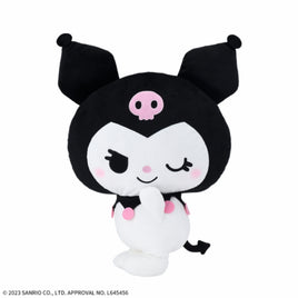 Yurukawa Sanrio Characters Super Large Plush "Kuromi" LookingBack Pose-Japan Version