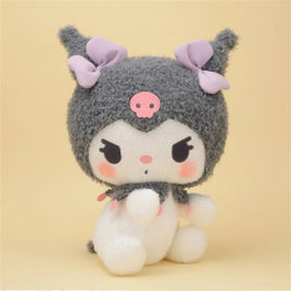 Yurukawa Sanrio Characters [GJ] Huggable Kuromi Plush -Japan Version