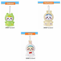 Chiikawa in Summer Raincoat Plush Keychain Asst-Set of 6(Bag)