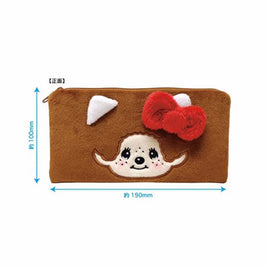 Monchhichi x Hello Kitty Flat Pouch - Japan Imports