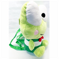 Sanrio Characters Keroppi Sitting Pose 14" Plush Backpack