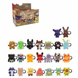 Fuggler TMNT & Spongebob Mini Figural Keychain Blind Bag Asst-24pcs PDQ