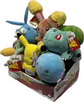 POKEMON 8 INCH PLUSH ASST Set of 6 PDQ  Style #95217-YA