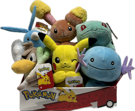 POKEMON 8 INCH PLUSH ASST Set of 6 PDQ  Style #95217-YA