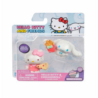 Hello Kitty and Friends 2 Inch Figure 2 Pack Blister Asst set of 6