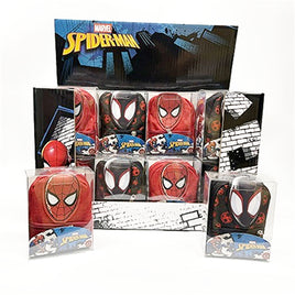 SPIDER/MILE 4.5" MICRO BP W/COIN CLIP CLEAR BOX ASST 24PC PDQ