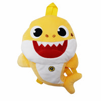 BABY SHARK 15" PLUSH BACKPACK W/SONG (YELLOW)