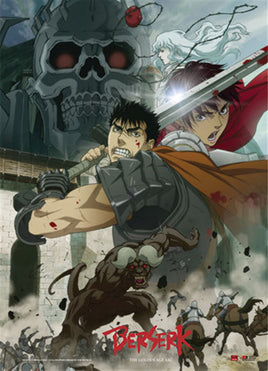 BERSERK - BATTLE SCENE WALLSCROLL