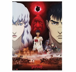 Berserk Guts, Griffith&Cahrlotte Wall Scroll