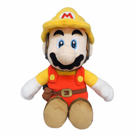 Builder Mario 10" Plush-Sanei