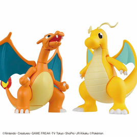 Charizard &Dragonite "Pokemon". Bandai Spirits Pokemon Model Kit