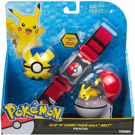 Pokemon: Clip n Carrry Pokball Belt w/Figure&Poke Ball-Pikachu