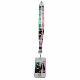 DEMON SLAYER - TANJIRO & NEZUKO 01 LANYARD w/ID HOLDER