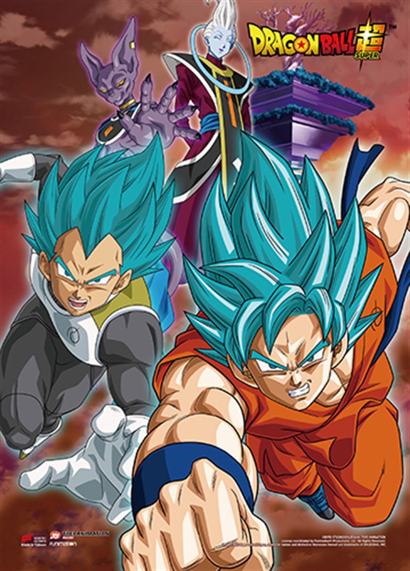 DRAGON BALL SUPER RESURRECTION F GROUP 04 WALL SCROLL| CASA MANGA