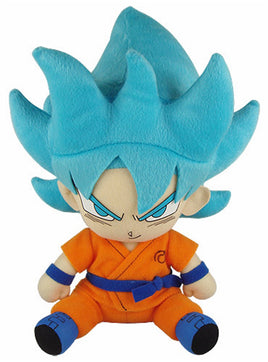 DRAGON BALL SUPER - SSGSS GOKU SITTING POSE PLUSH