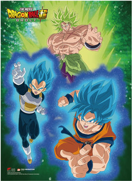 DRAGON BALL SUPER BROLY - GROUP 4 WALL SCROLL