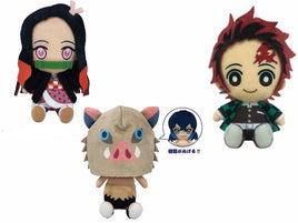 Demon Slayer /Kimetsu no Yaiba Plush Asst-Set of 6