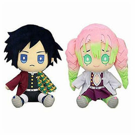 Demon Slayer Giyu Tomioka & Mitsuri Kanroji Big Plush Asst-Set of 2-Japan Version