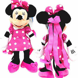 Disney Minnie Mouse in Pink 17" Plush Backpack