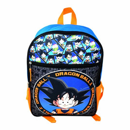 Dragon Ball Z 16" Backpack with 1 LG Front Pocket