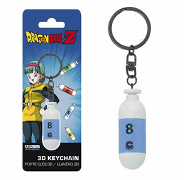 Dragon Ball Z- Blue Capsule Corp. 3D Keychain