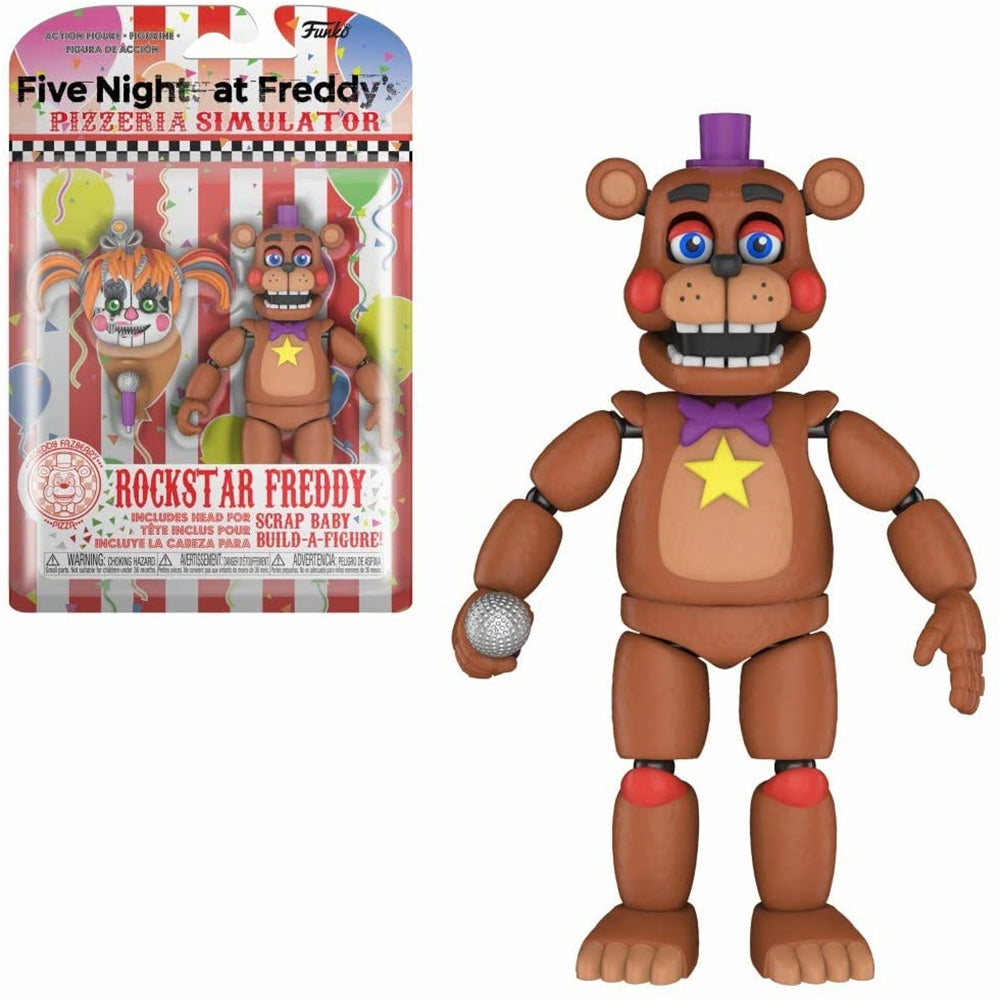 Five Nights at Freddy's Pizza Simulator: Rockstar Chica Funko Pop! Mystery  Minis