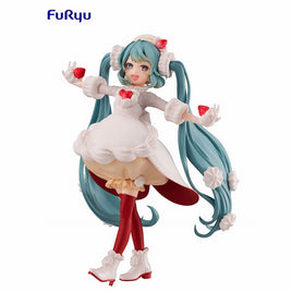 Furyu:Hatsune Miku Sweet Tea Time-Strawberry Short Figure(Max-6PCS)