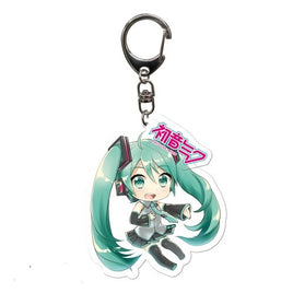 Hatsune Miku Cute Miku Acrylic Keychain w/ Charm