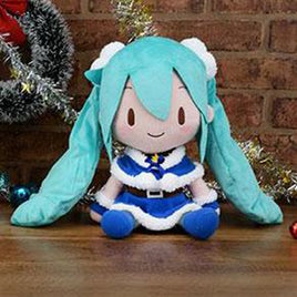 Hatsune Miku Series SP Fuwafuwa Plush "Hatsune Miku"Christmas 2020-Blue