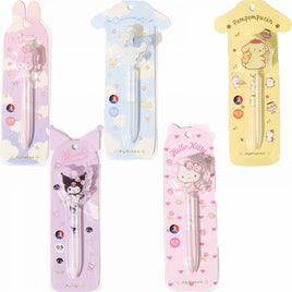 Sanrio Hello Kitty & Friends Good Time Series 3 Color Ballpoint Gel Pen Asst-25pcs PDQ