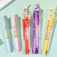 Hello Kitty & Friends Good Time Series Spinning Pen w/Extra Ink & Paper Ruler Asst-30pcs PDQ