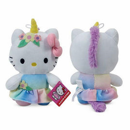 HELLO KITTY - 6 IN SPANDEX UNICORN with TAIL PLUSH