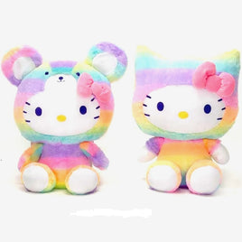 Hello Kitty 11.5 inch Rainbow Sherbet Plush Set -Set of 2
