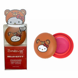 Hello Kitty Bear Macaron Lip Balm in a Display Box-Red Velvet+Vitamin E