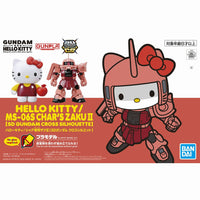 Hello Kitty/MS-06S Char's Zaku II [SD Gundam Cross Silhouette] "Mobile Suit Gundam", Bandai Spirits