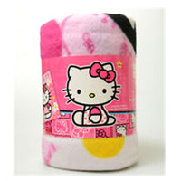 Hello Kitty Flower Fleece Blanket