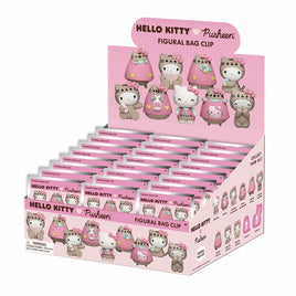 Hello Kitty x Pusheen 3D Foam Keyring Asst-24pcs PDQ