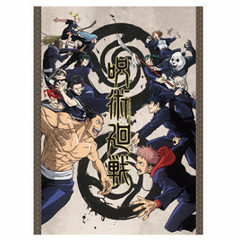 Jujutsu Kaisen Battle Key Art Throw Blanket
