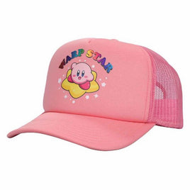 KIRBY WARP STAR FOIL PRINT TRUCKER HAT