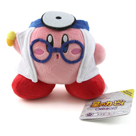 Kirby 5" Doctor Plush-Sanei