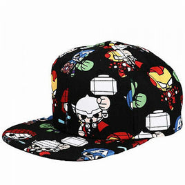 MARVEL CHIBI AVENGERS FLAT BILL SNAPBACK