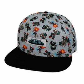 MY HERO ACADEMIA SUBLIMATED YOUTH FLAT BILL SNAPBACK