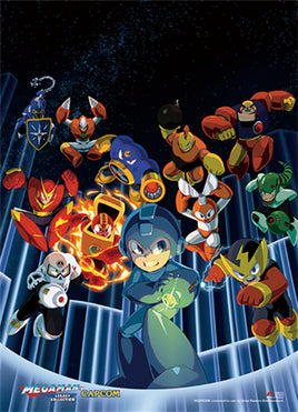 Mega Man Classic-Group 1 Wall Scroll