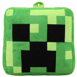Minecraft Creeper 12" Plush backpack with Straps & Pocket
