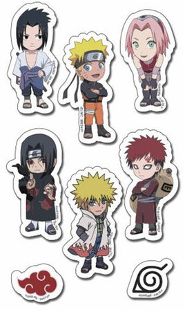 Naruto-Shippuden-Puffy Sticker Set